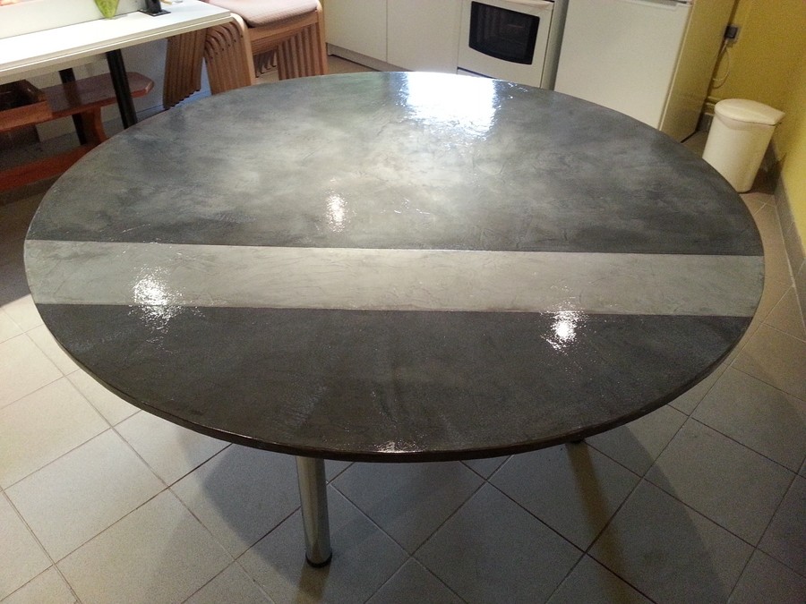 Béton ciré Table